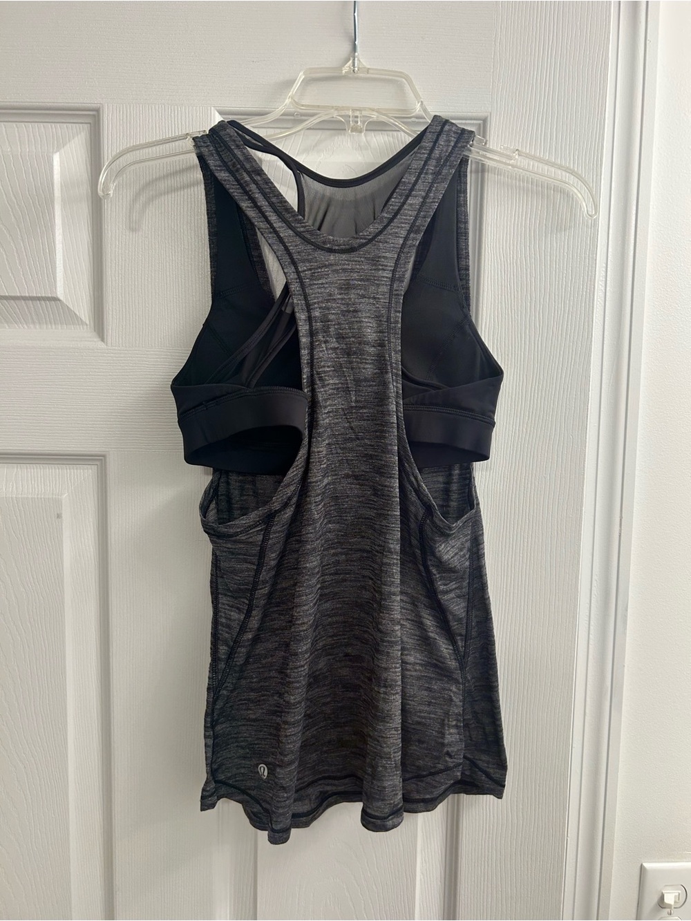 Lululemon Grey Racer Back Tank top - Picture 2 of 6